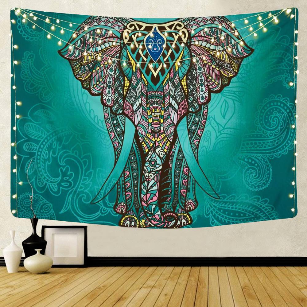 Home Decor Indonesia - Tapisserie murale indienne à motif Mandala,