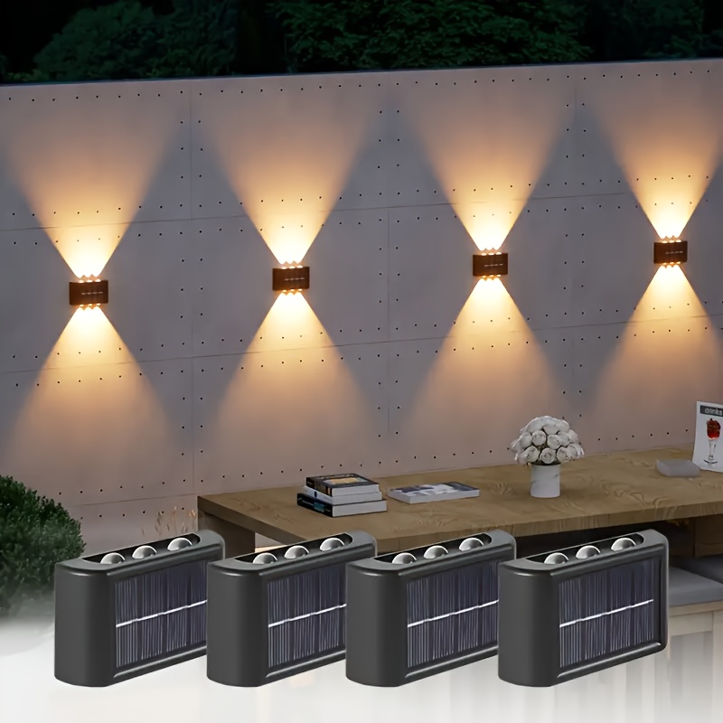 Home Decor Rustic - Lampe solaire LED extérieure étanche, éclairage