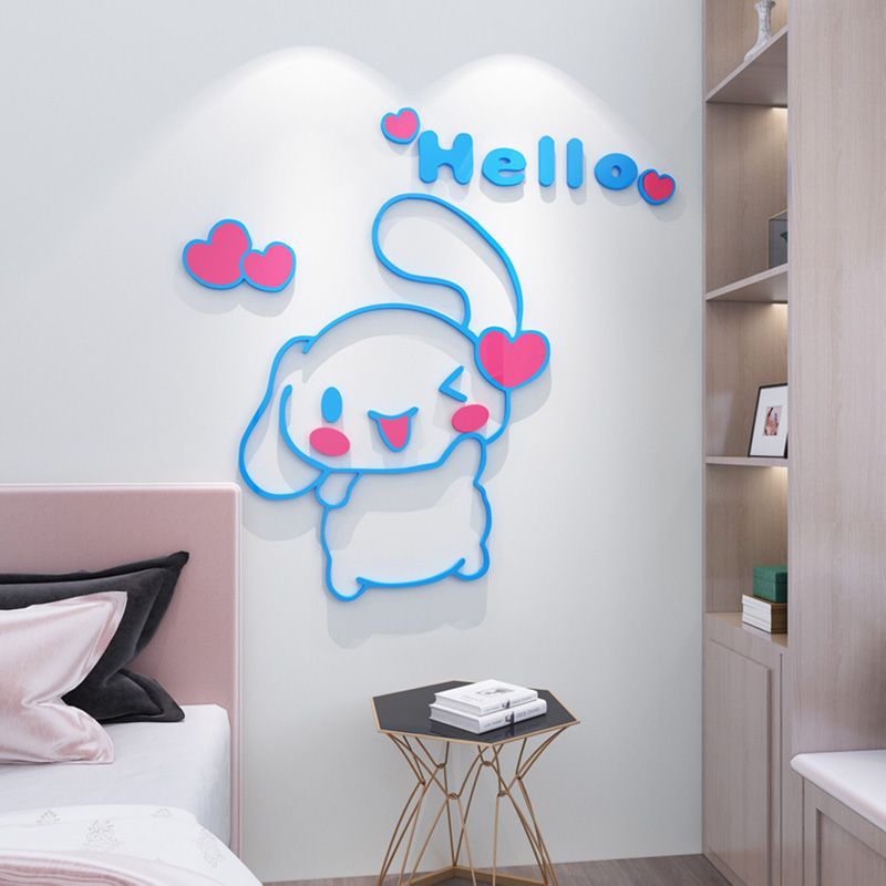 Home Decor Kolkata - Sanrio Cinnamoroll Autocollant mural décoratif 3D
