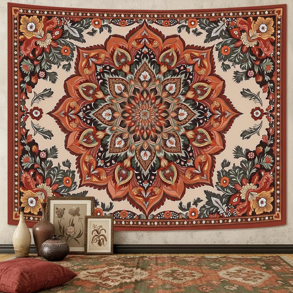 Home Decor Indonesia - Tapisserie Mandala vintage – Art mural
