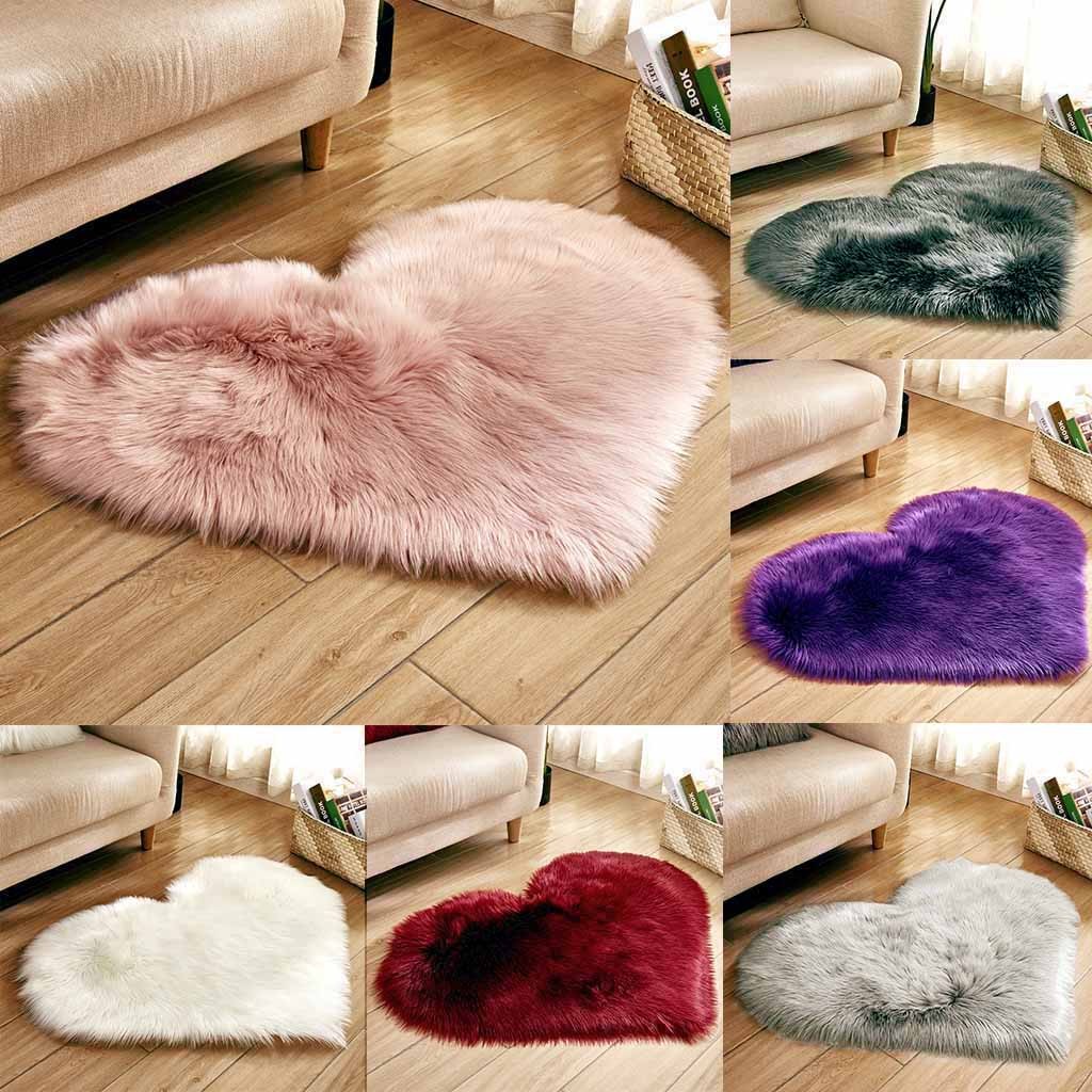 Cowhide Rug Faux - Tapis en fausse fourrure en forme
