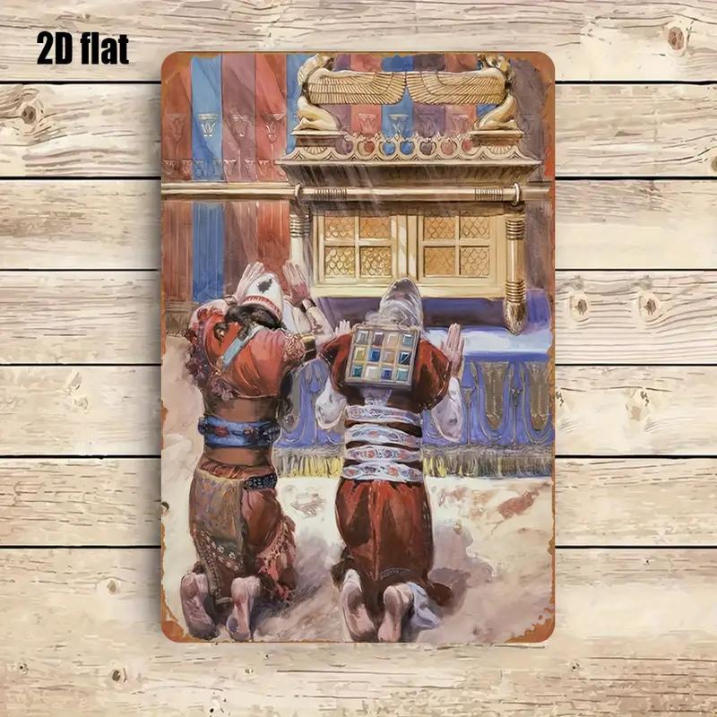 Home Decor Rustic - CIFBUY Art mural en métal rustique