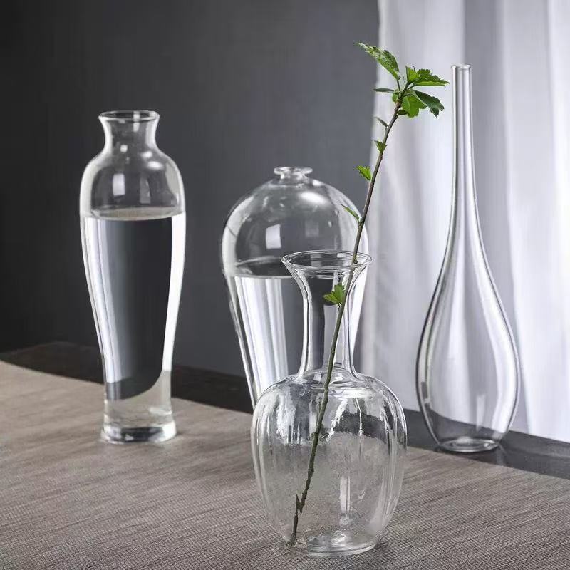 Home Decor Center - Vases à bourgeons en verre contemporains,