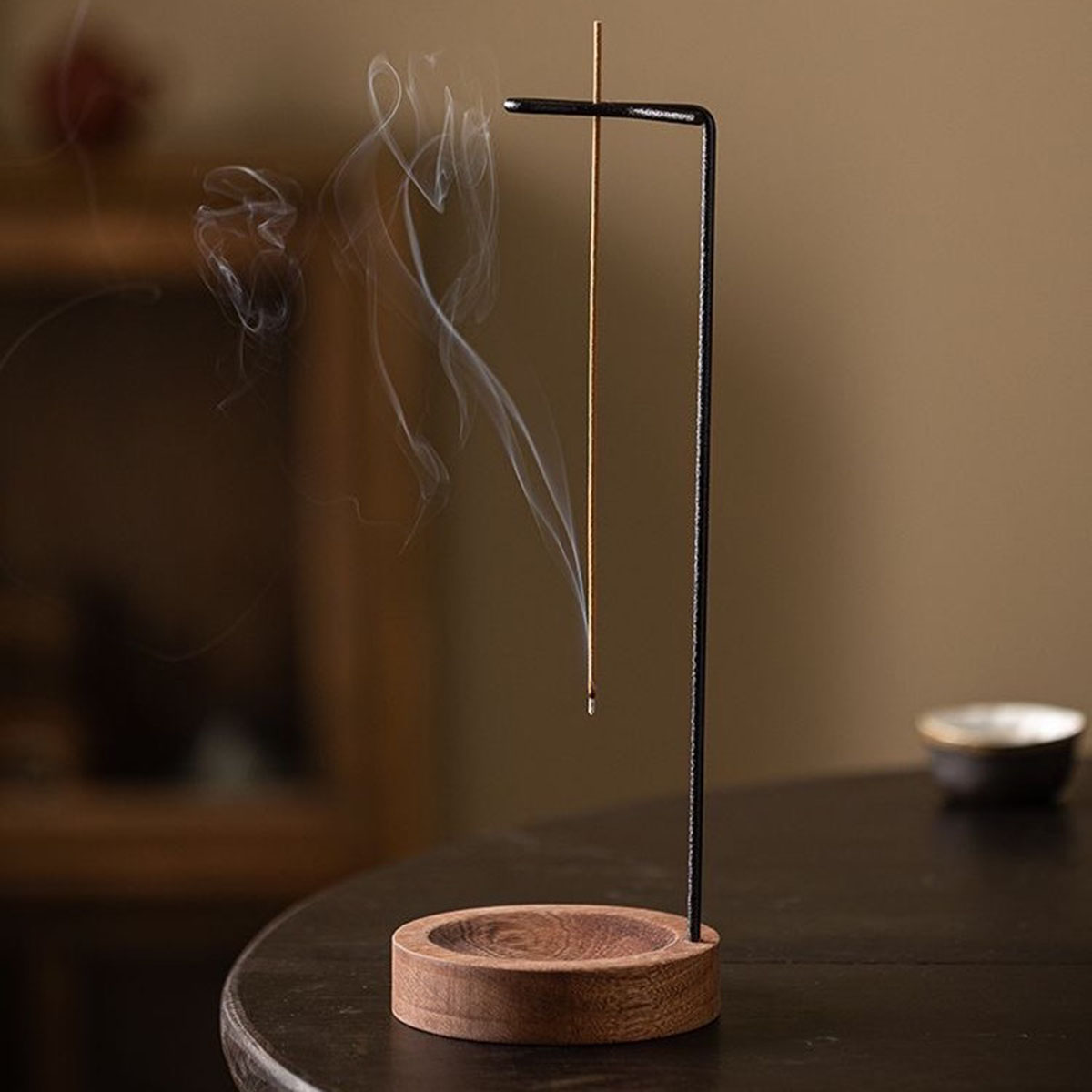 Home Decor Humacao - Brûleur d'encens créatif inversé, porte-encens rond