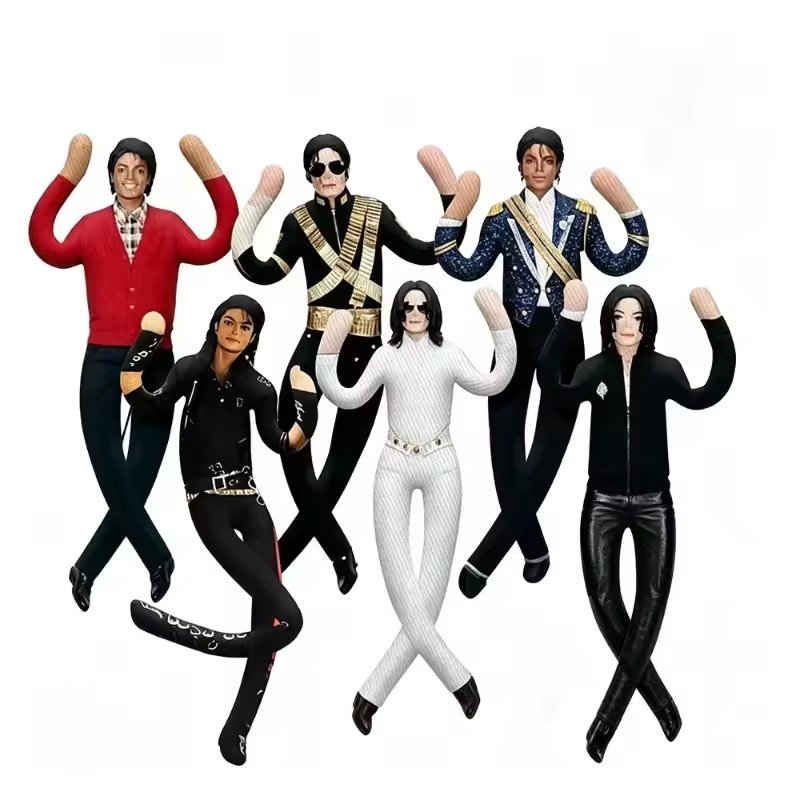Home Decor Zen - Coussin en peluche Michael Jackson, figurine