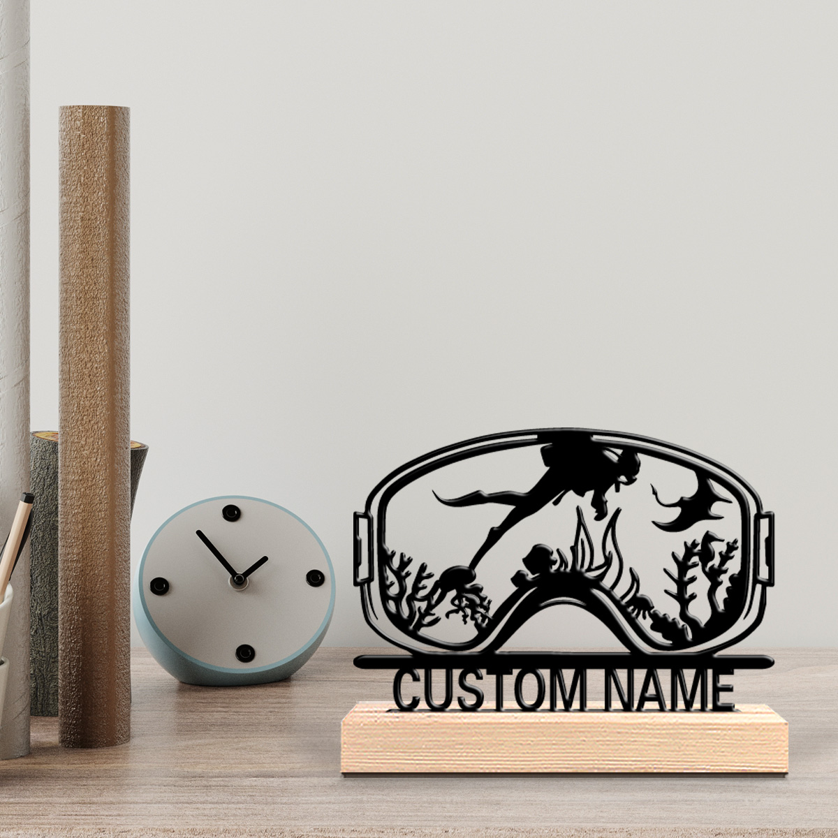 Home Decor Rustic - Décoration murale personnalisée en bois sur