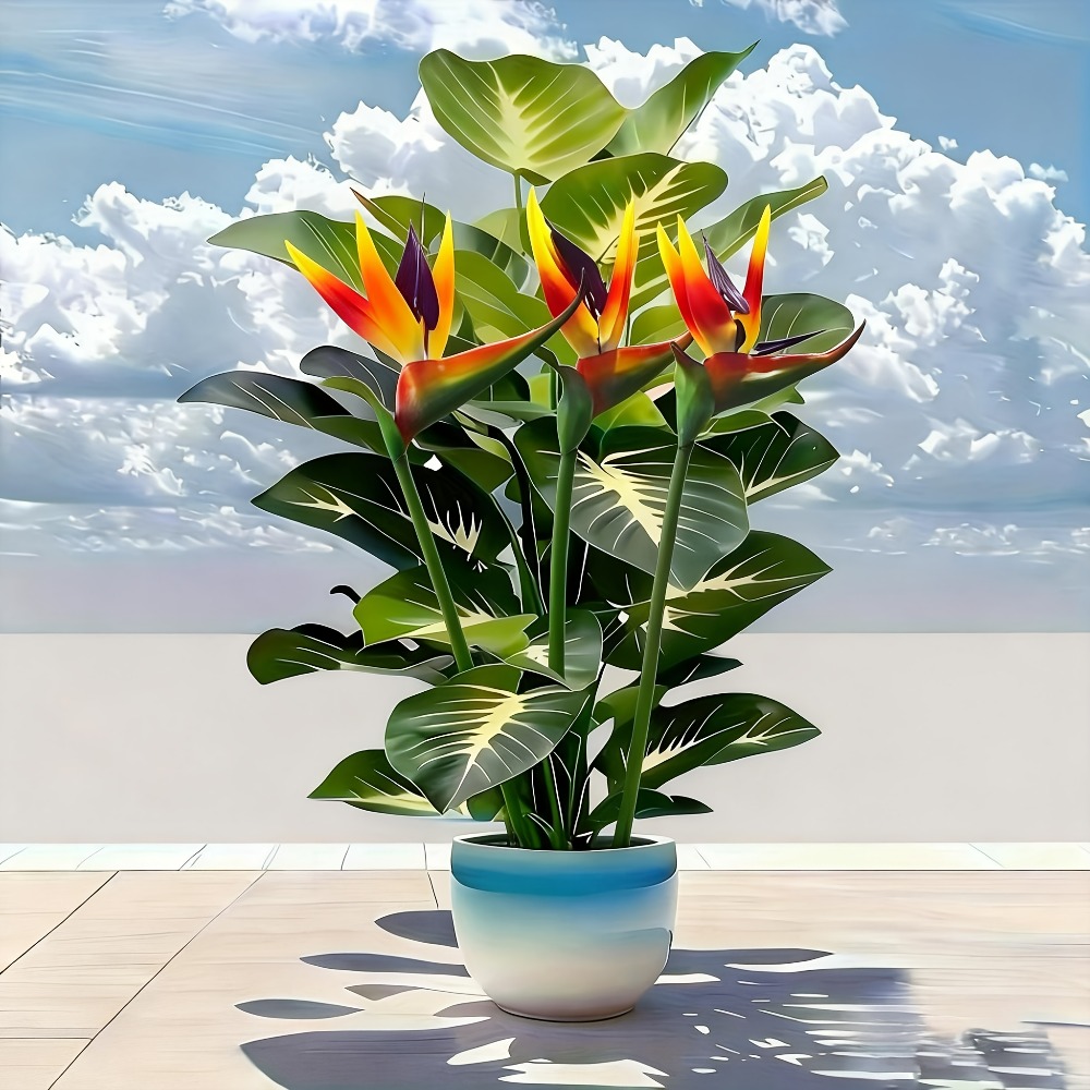 Home Decor Center - Plantes artificielles d'oiseau de paradis et