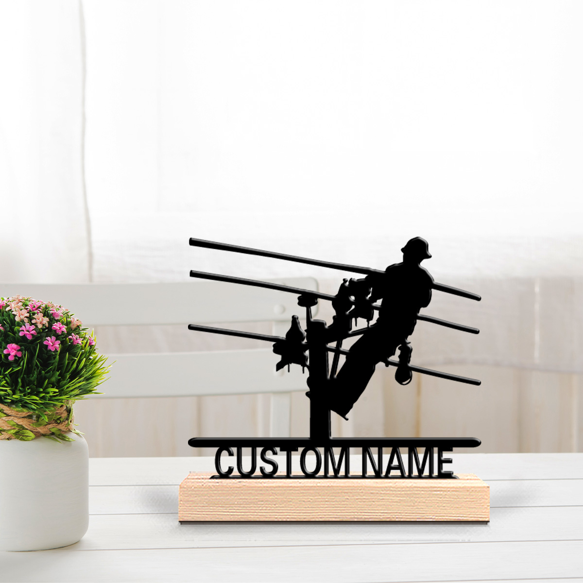 Home Decor Unique - 1 pièce - Statues métalliques personnalisées