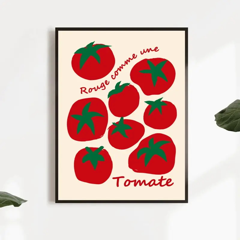 Moderne coloré rouge tomates m - Home Decor Kolkata avis et prix