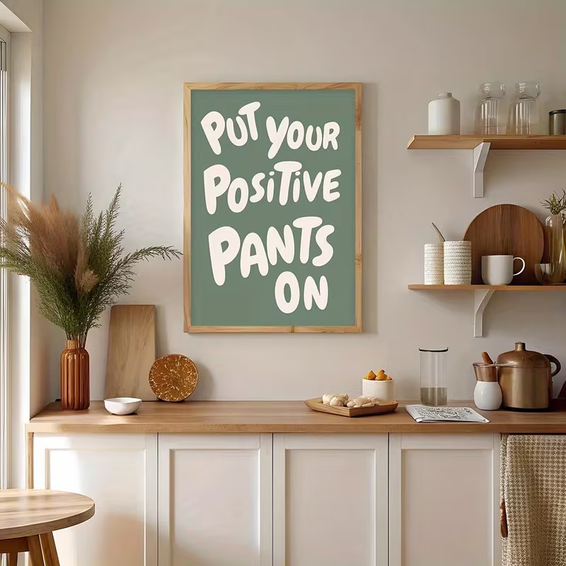 Impression sur toile de citati - Home Decor Quotes On Wall avis et prix