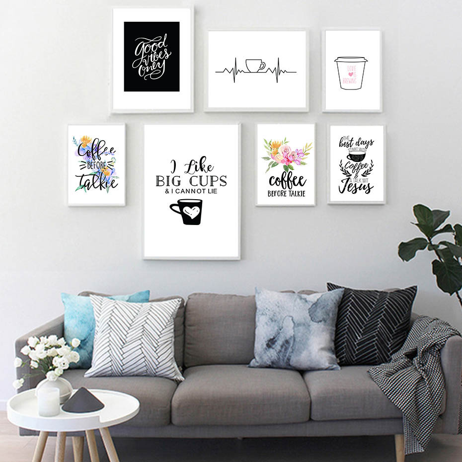 Affiches modernes avec citatio - Home Decor Quotes On Wall avis et prix