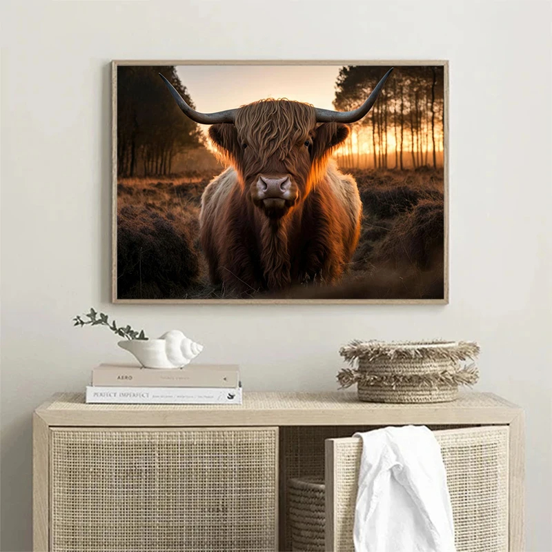 Affiche des Highlanders écossa - Watercolor Poster Print avis et prix