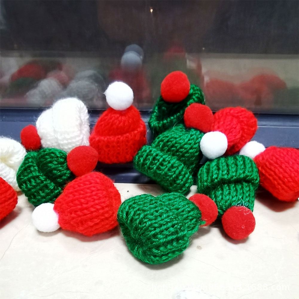 Mini chapeau de Noël en fil de - Yarn Home Decor avis et prix