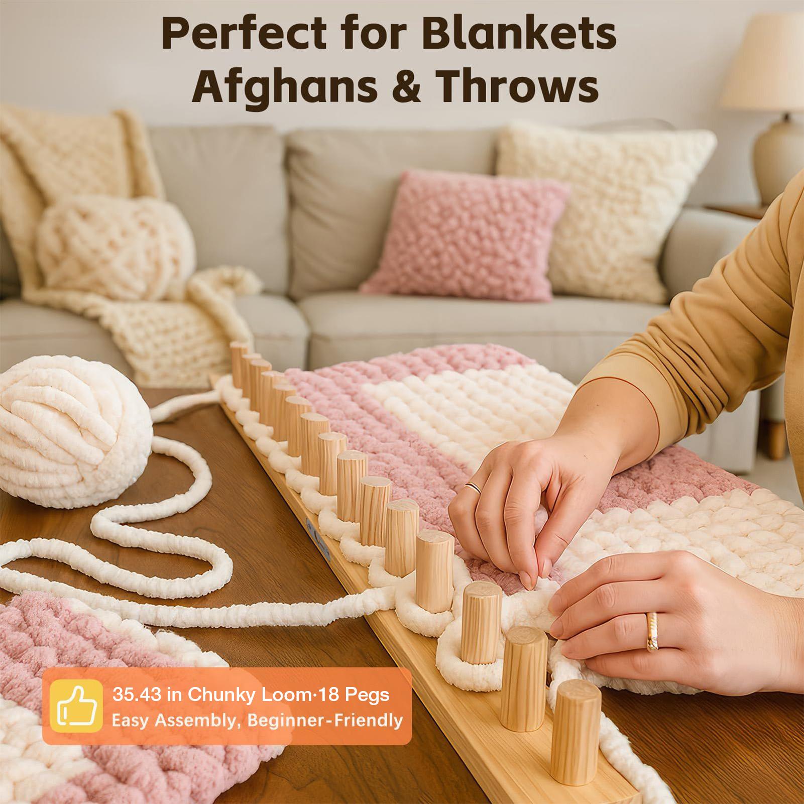 Tisser à tricoter 35 pouces bo - Yarn Home Decor avis et prix