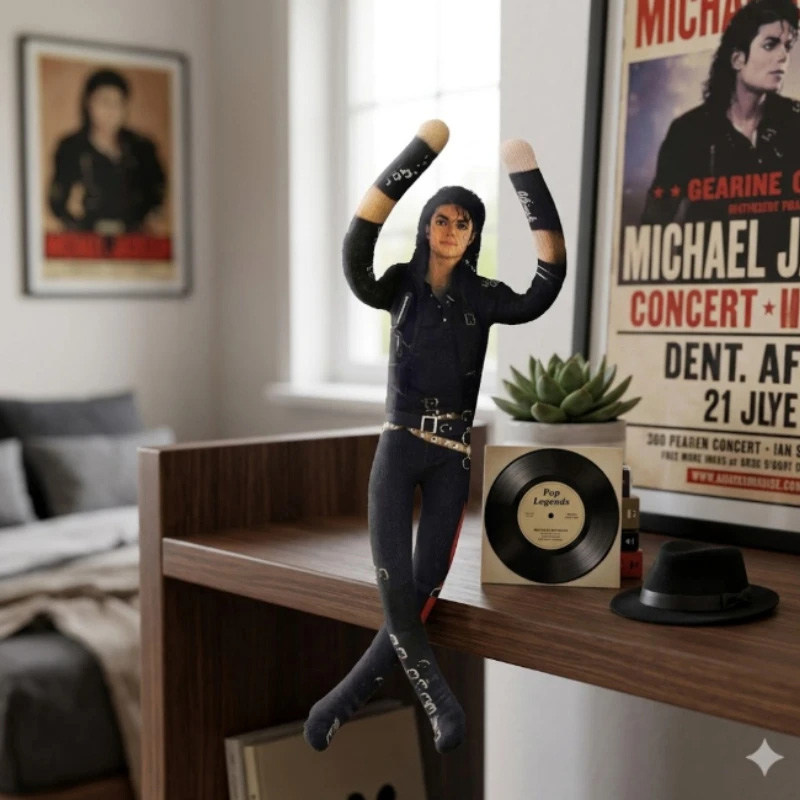 Poupée en peluche Michael Jack - Home Decor Zen avis et prix