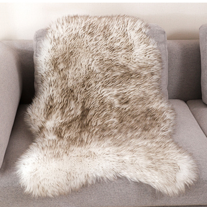 Tapis en peau de mouton artifi - Cowhide Rug Faux avis et prix
