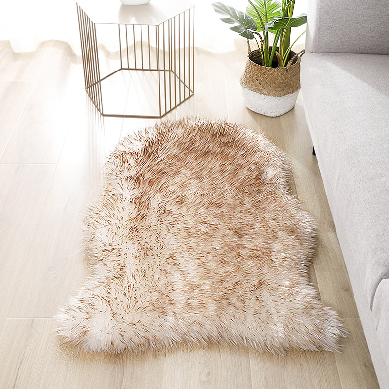 Tapis en peau de mouton artifi - Cowhide Rug Faux avis et prix