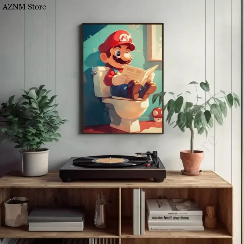 Affiche de jeu vidéo de dessin - Watercolor Poster Print avis et prix