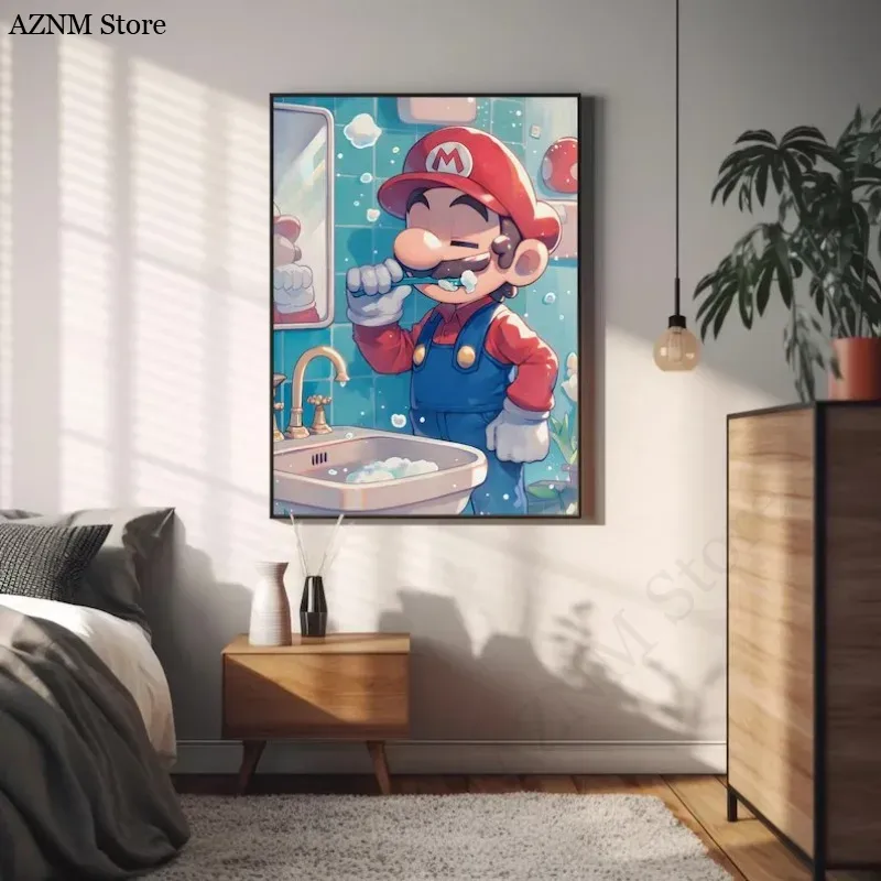 Affiche de jeu vidéo de dessin - Watercolor Poster Print avis et prix