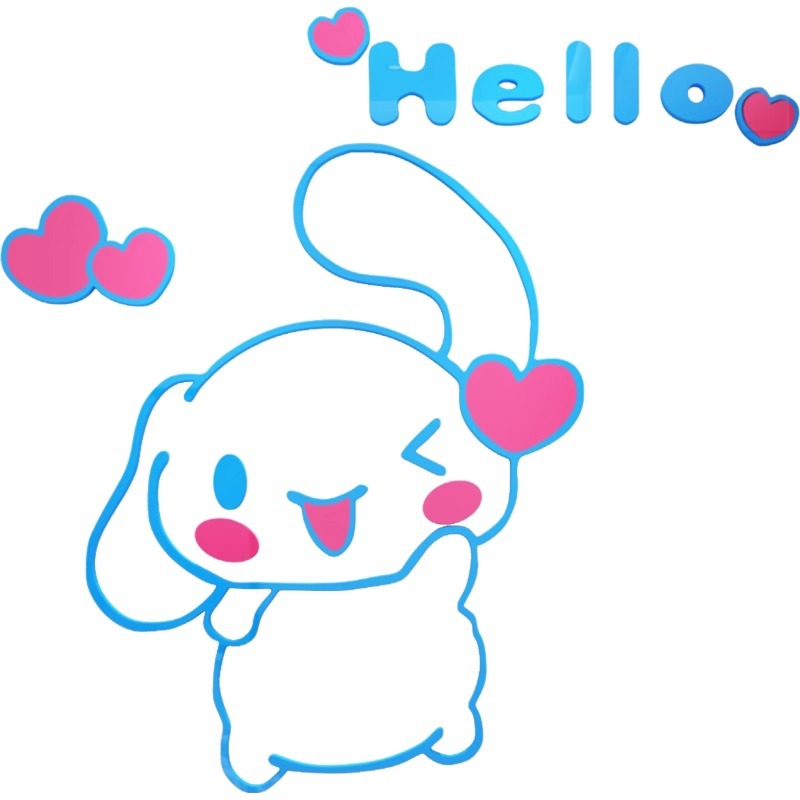 Sanrio Cinnamoroll Autocollant - Home Decor Kolkata avis et prix
