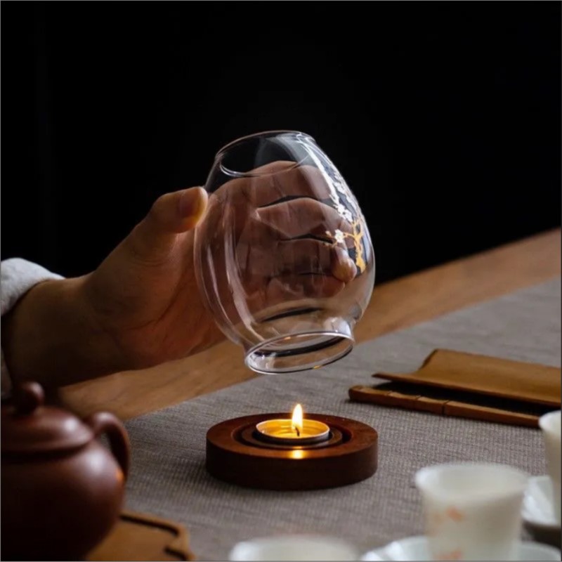 Support de bougie en verre tra - Home Decor Zen avis et prix