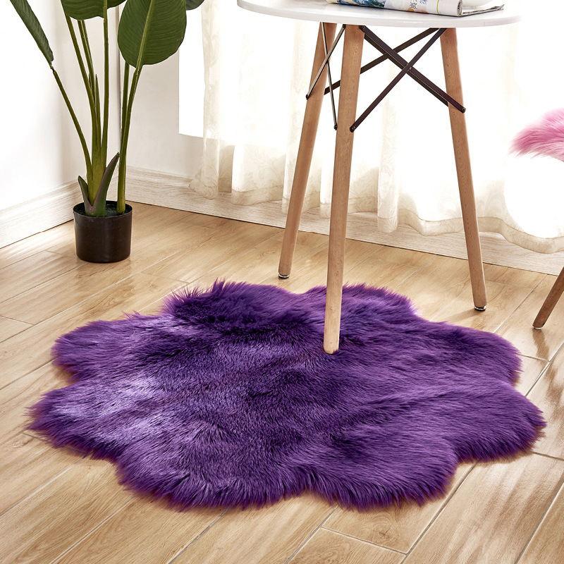 Tapis moelleux en fausse fourr - Cowhide Rug Faux avis et prix