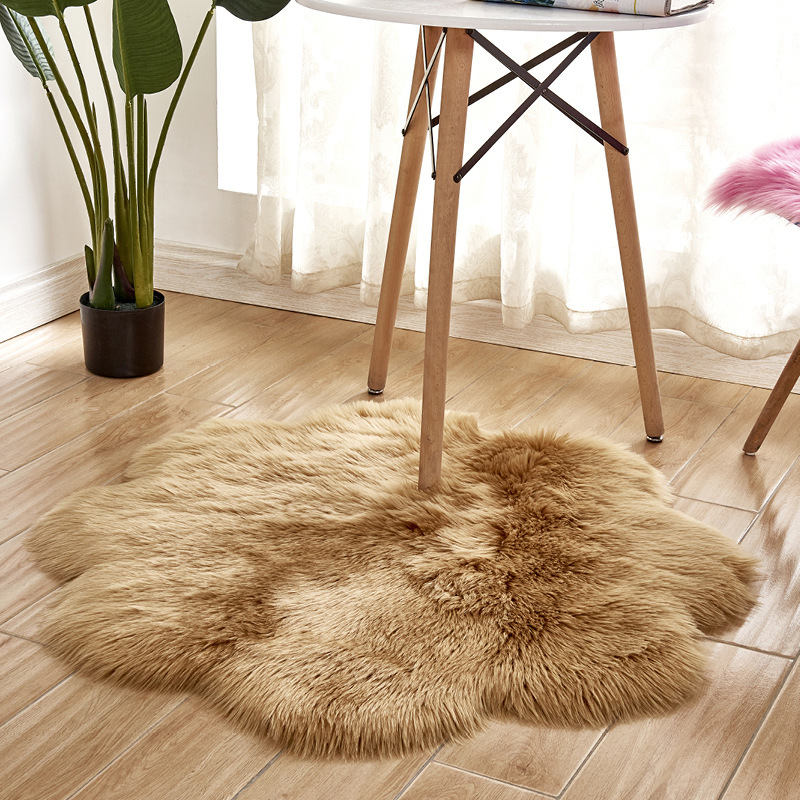Tapis moelleux en fausse fourr - Cowhide Rug Faux avis et prix