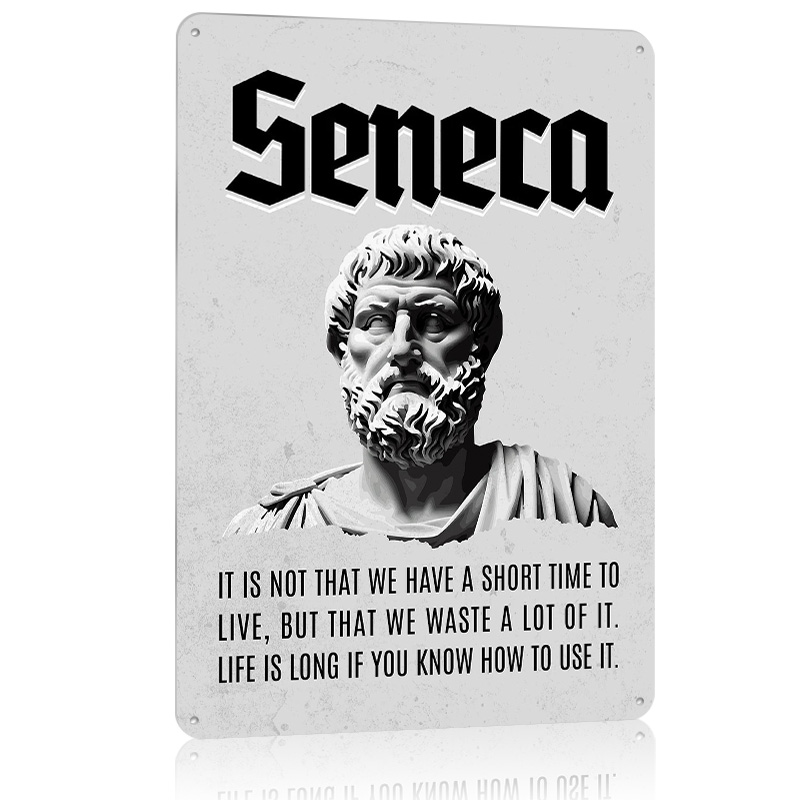 Seneca Stoic cite 4 affiche en - Home Decor Quotes On Wall avis et prix