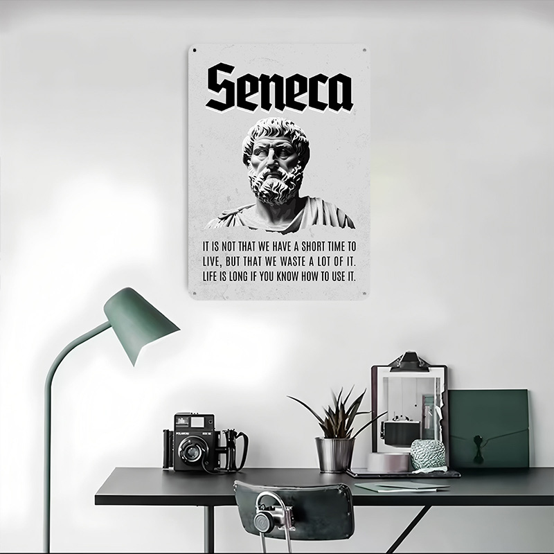 Seneca Stoic cite 4 affiche en - Home Decor Quotes On Wall avis et prix