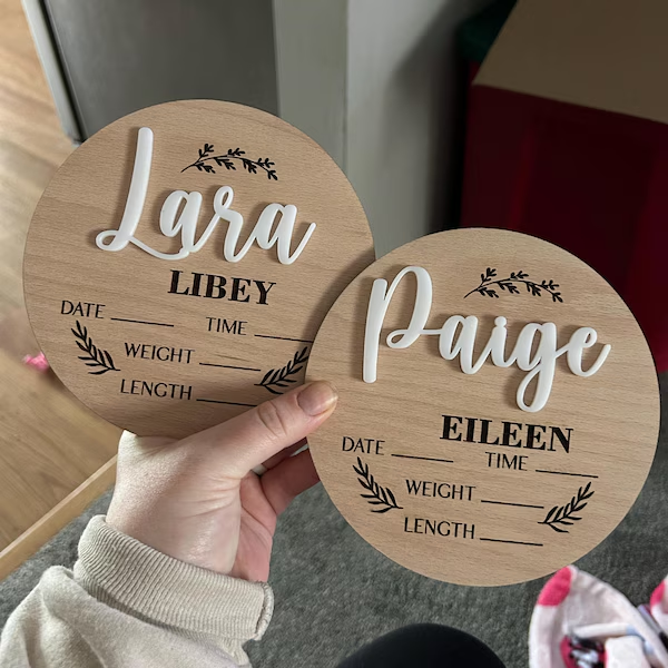 1 plaque personnalisée en bois - Home Decor Unique avis et prix