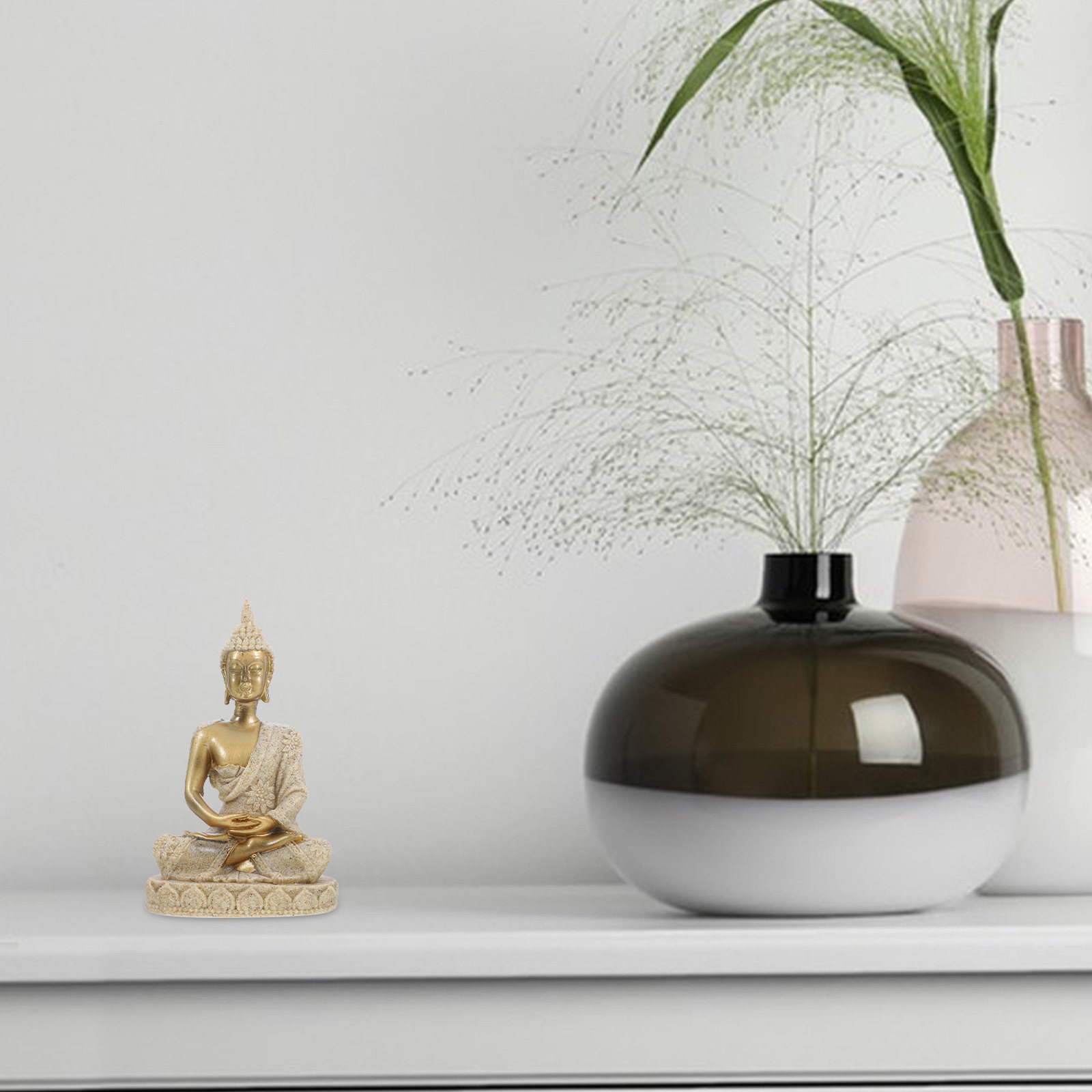 Statue de Bouddha en résine ré - Home Decor Zen avis et prix
