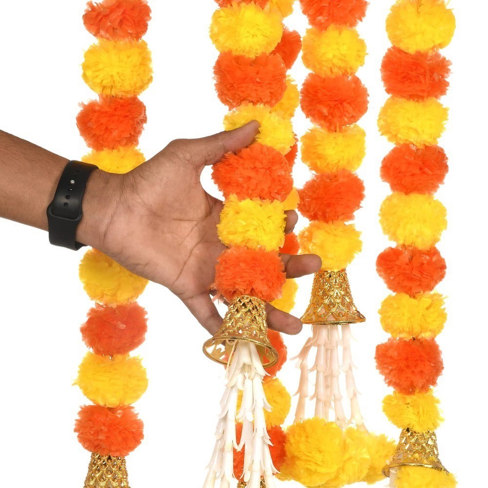 Guirlande de souci artificiell - Home Decor Indonesia avis et prix