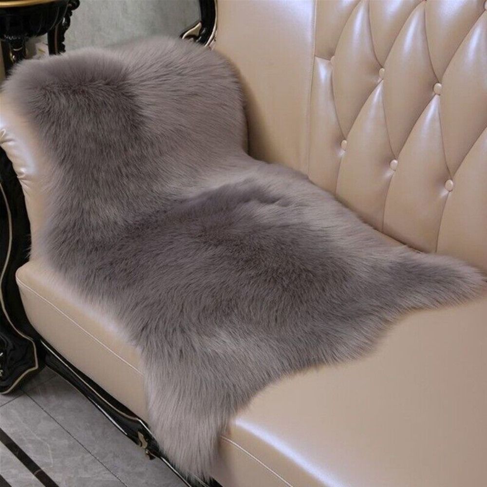 Imitation laine antidérapante  - Cowhide Rug Faux avis et prix