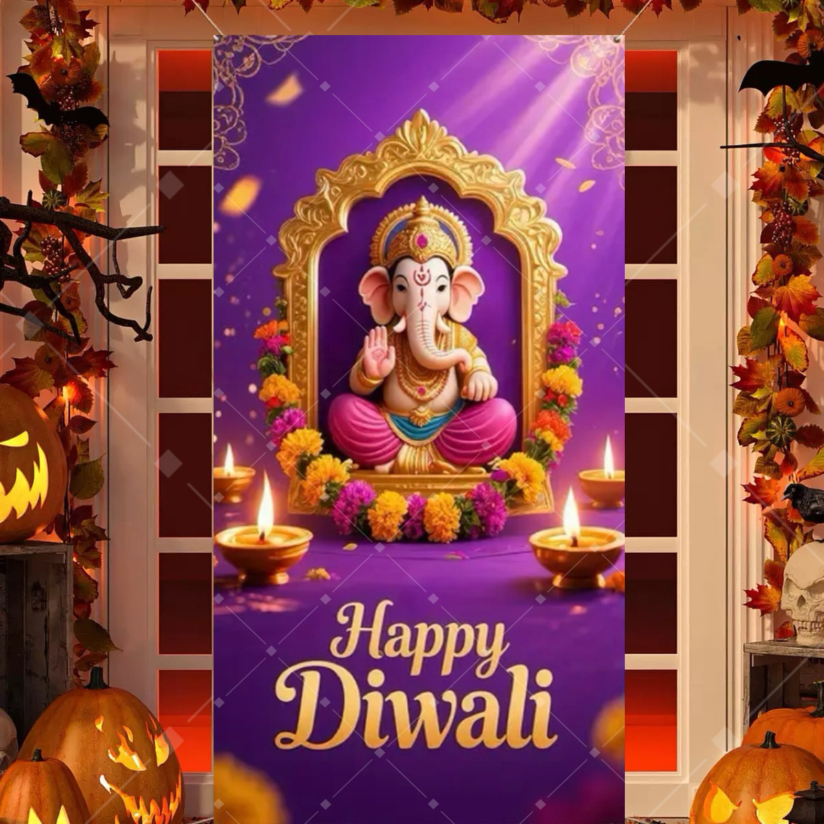 Diwali décoration fête fond in - Home Decor Indonesia avis et prix
