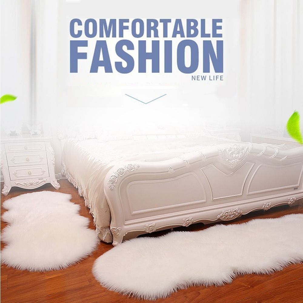 Tapis Shaggy Lea en peau de mo - Cowhide Rug Faux avis et prix