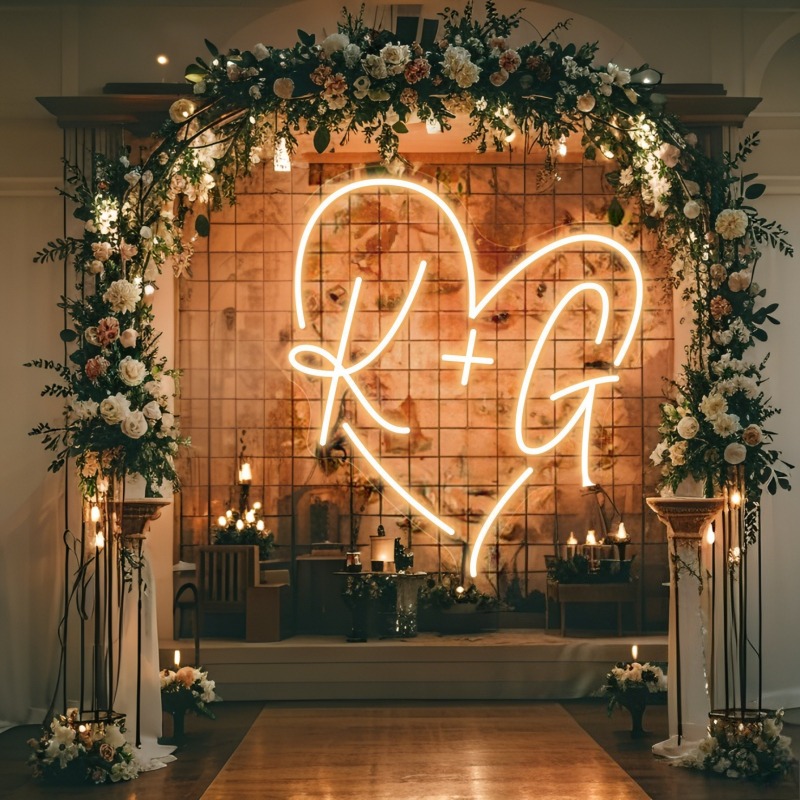 Enseigne au néon LED en forme  - Home Decor Unique avis et prix