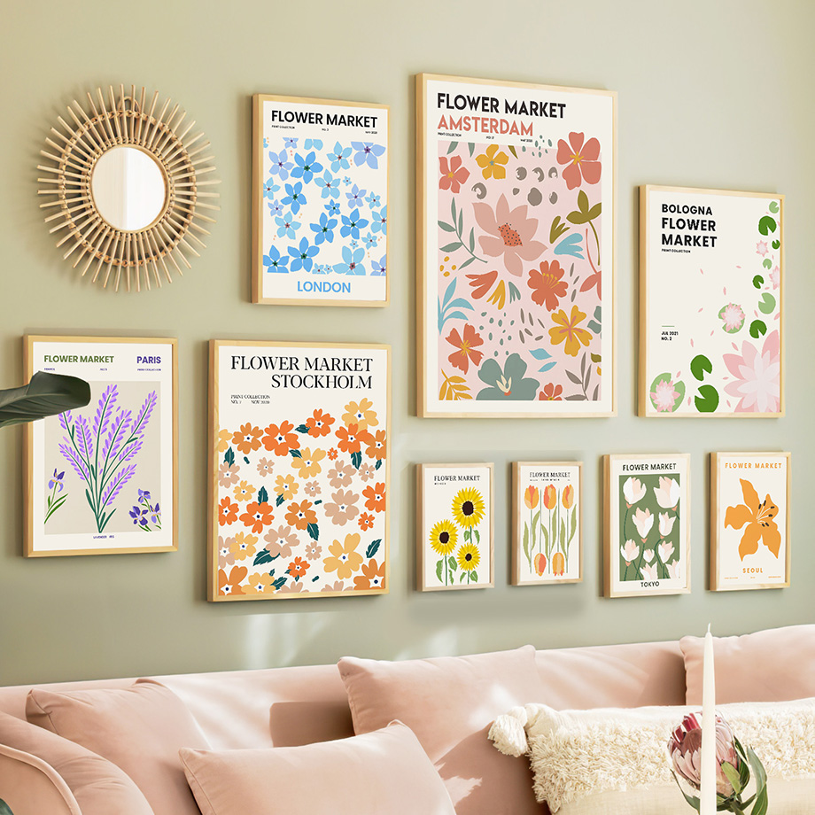Peinture sur toile colorée sur - Home Decor Market avis et prix