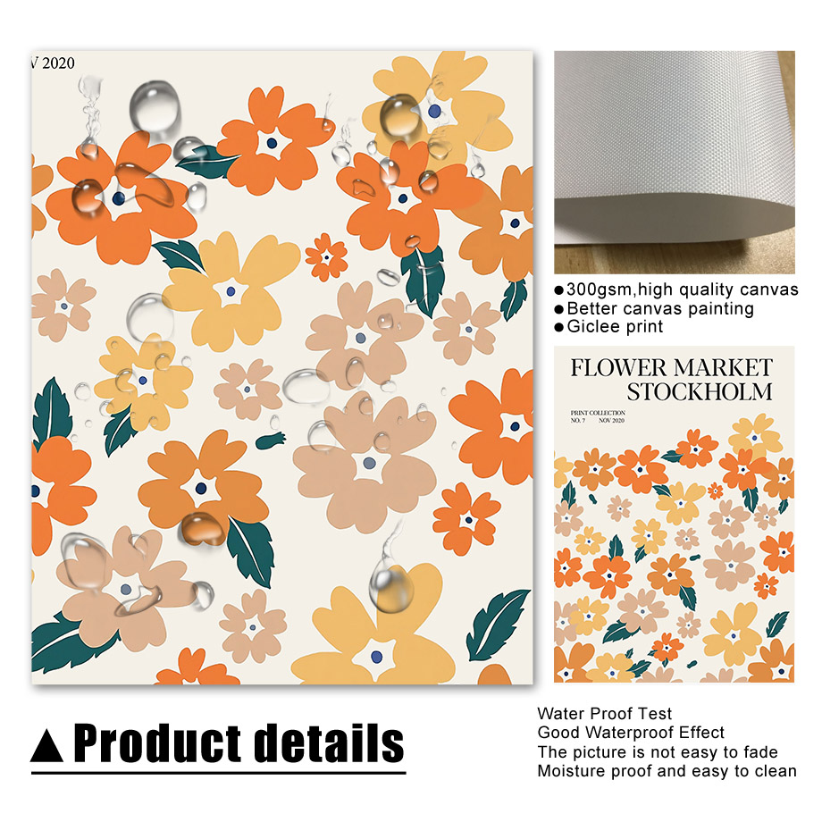 Peinture sur toile colorée sur - Home Decor Market avis et prix