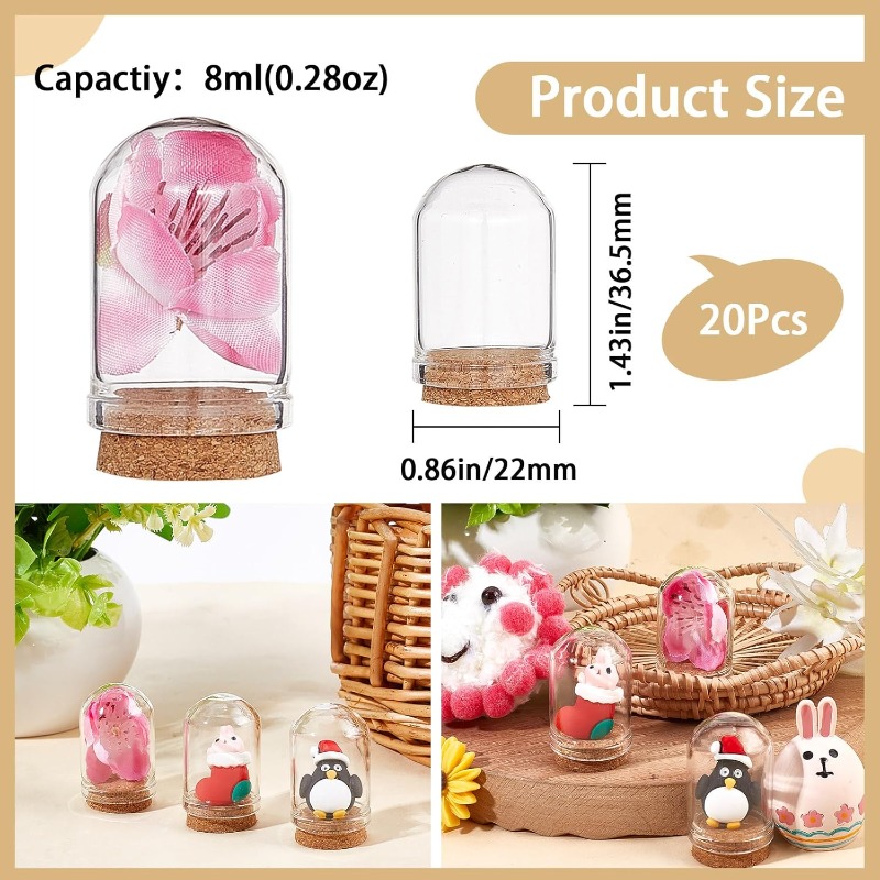20 ensembles de Cloche en verr - Terrarium Glass Bottle avis et prix