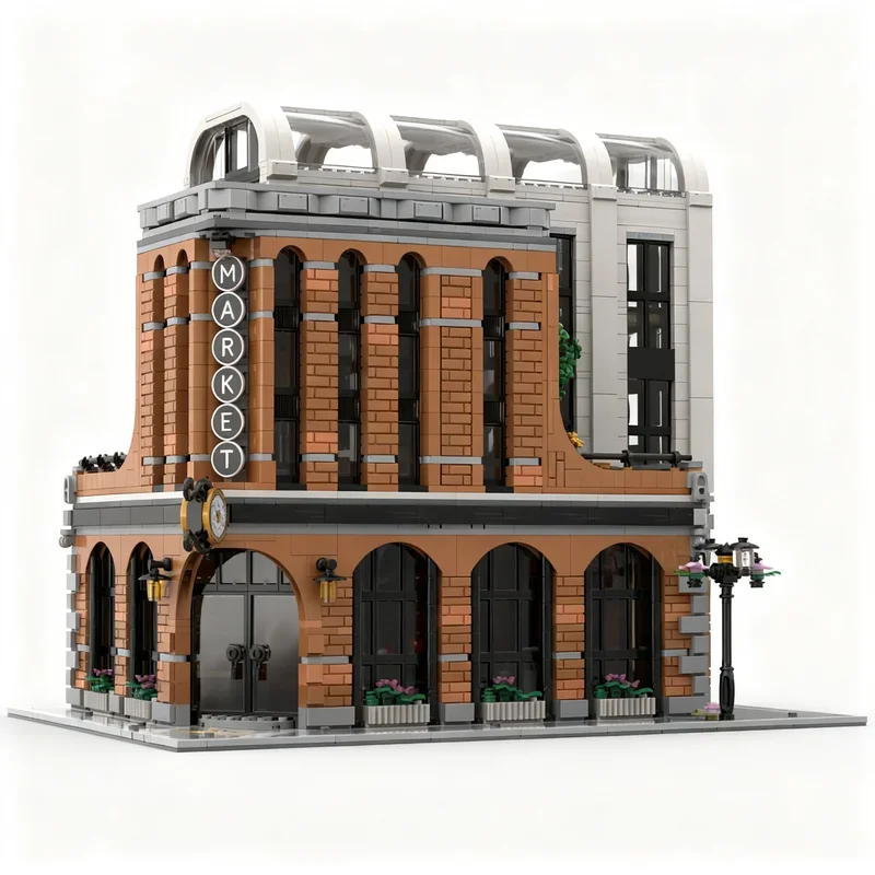 3460 pièces MOC City Hot Stree - Home Decor Market avis et prix