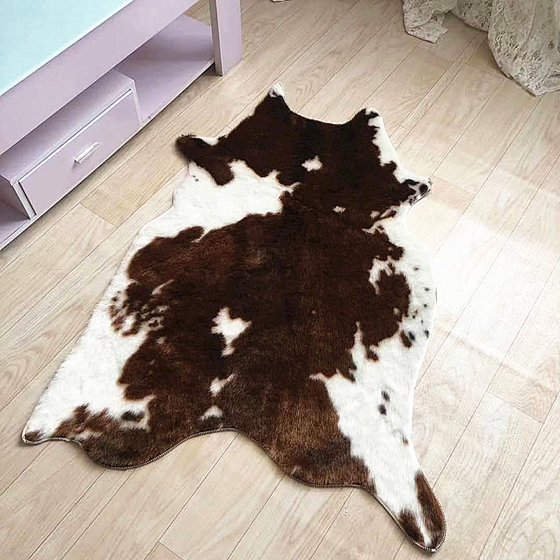 Tapis en Faux Cuir de Vache av - Cowhide Rug Faux avis et prix