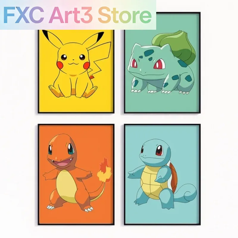 Affiche de dessin animé sans c - Watercolor Poster Print avis et prix