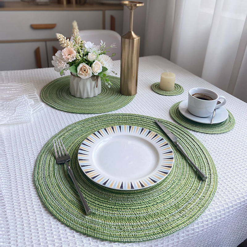 Lot de 6 dessous-de-plat ronds - Yarn Home Decor avis et prix