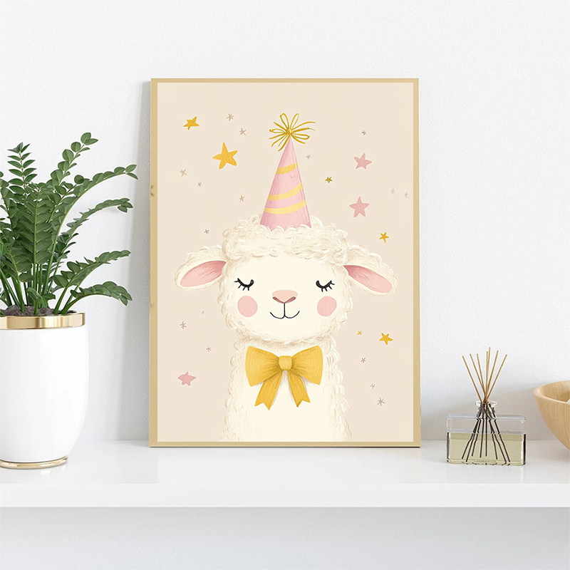 Mignon aquarelle licorne sirèn - Watercolor Poster Print avis et prix