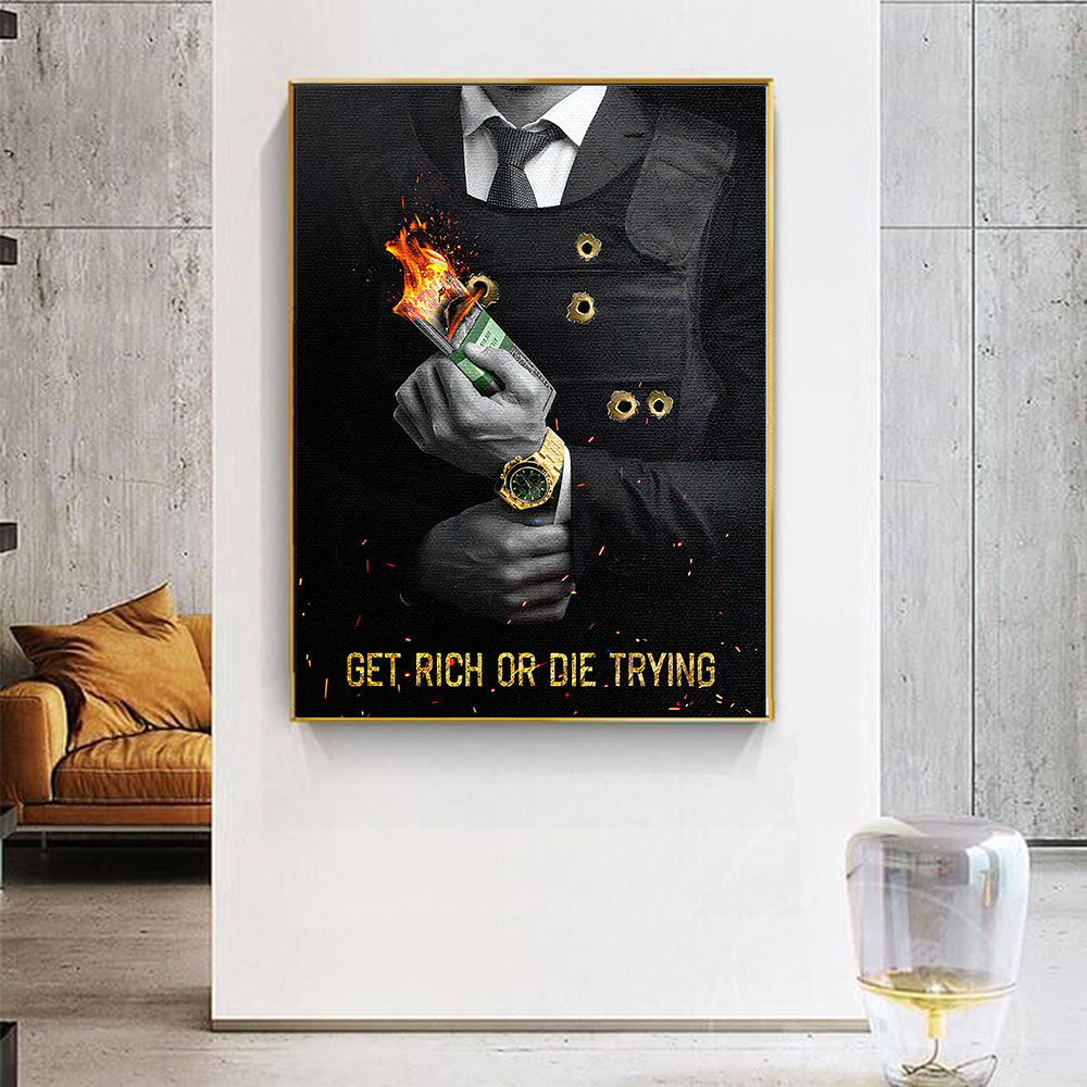 Affiche imprimée sur toile ave - Home Decor Quotes On Wall avis et prix