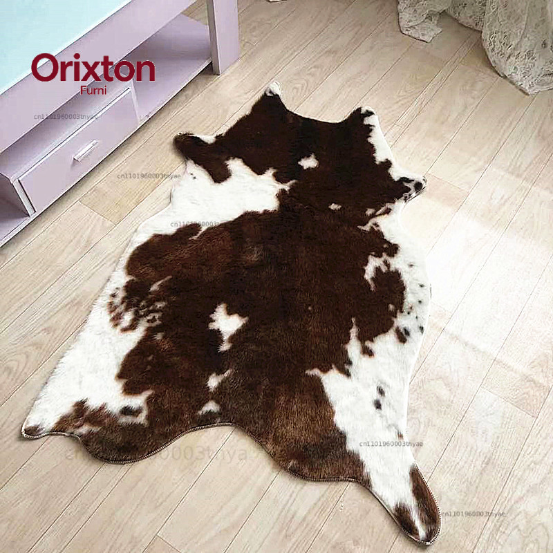 Tapis imprimé tigre, tapis ant - Cowhide Rug Faux avis et prix