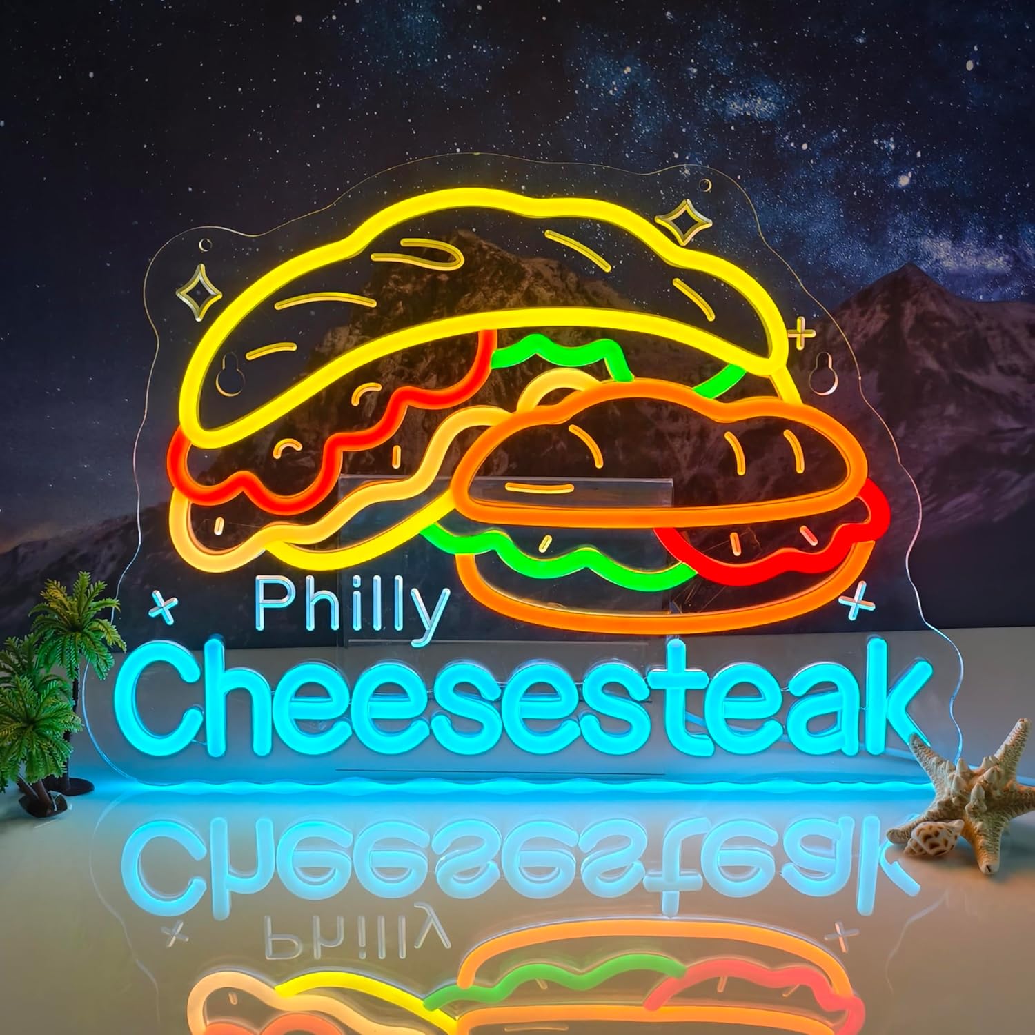 Enseigne néon Philly Cheeseste - Home Decor Market avis et prix
