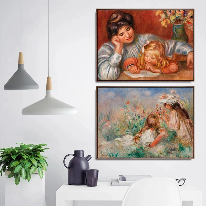 Affiche sur toile de portrait  - Watercolor Poster Print avis et prix