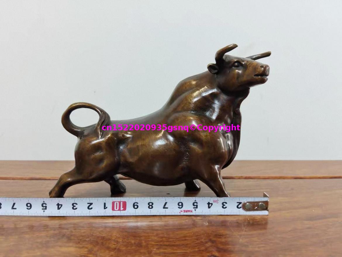 Mascotte de taureau en bronze  - Home Decor Market avis et prix