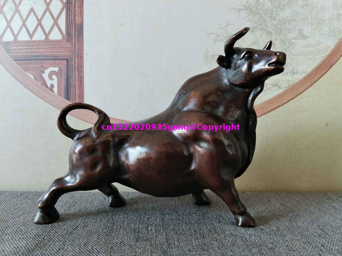 Mascotte de taureau en bronze  - Home Decor Market avis et prix